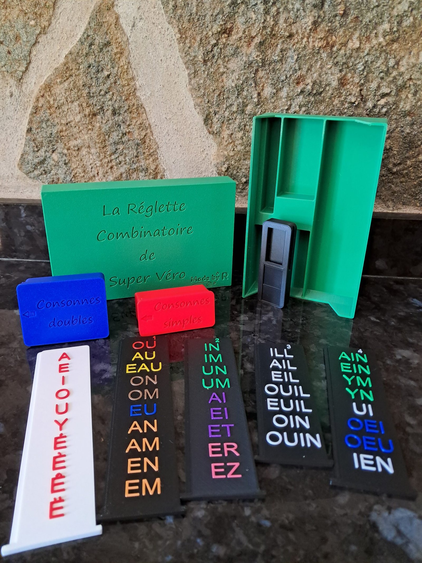 Présentation du contenu de la boîte