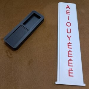 Base + réglette combinatoire simple