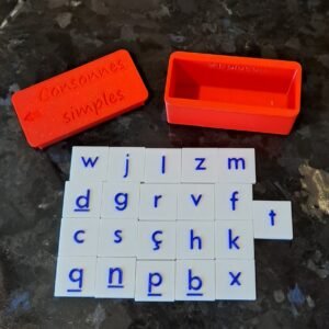 Boîte de consonnes simples