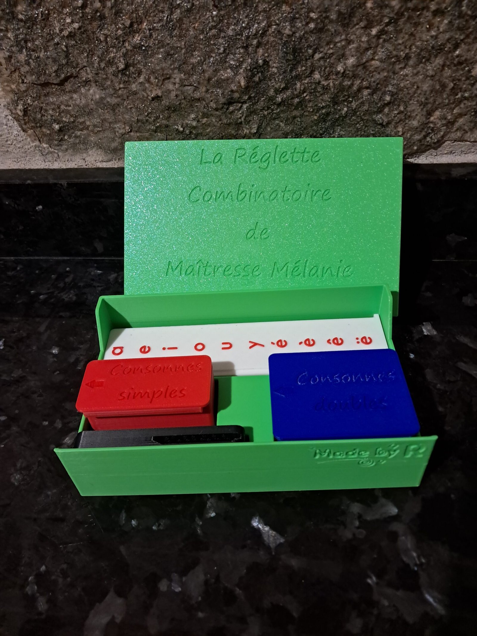 Réglette combinatoire - Boîte individuelle - SCRIPT – Image 3